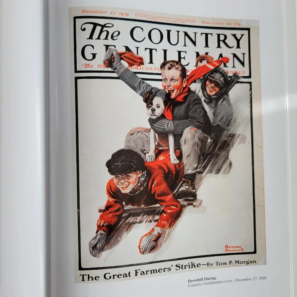 Christmas With Norman Rockwell Oversized Book ~ Holiday ~ Santa ~ FINAL …
